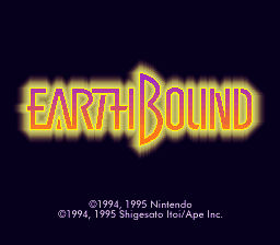 Earthbound : Mother 2.5 - The Giftman Chronicles (Hack) — Title screen